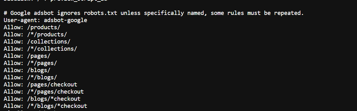 AdsBot Configured