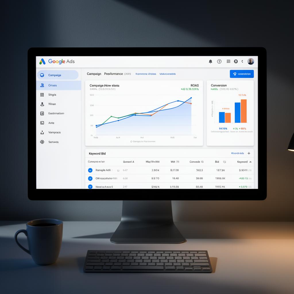 Google Ads dashboard