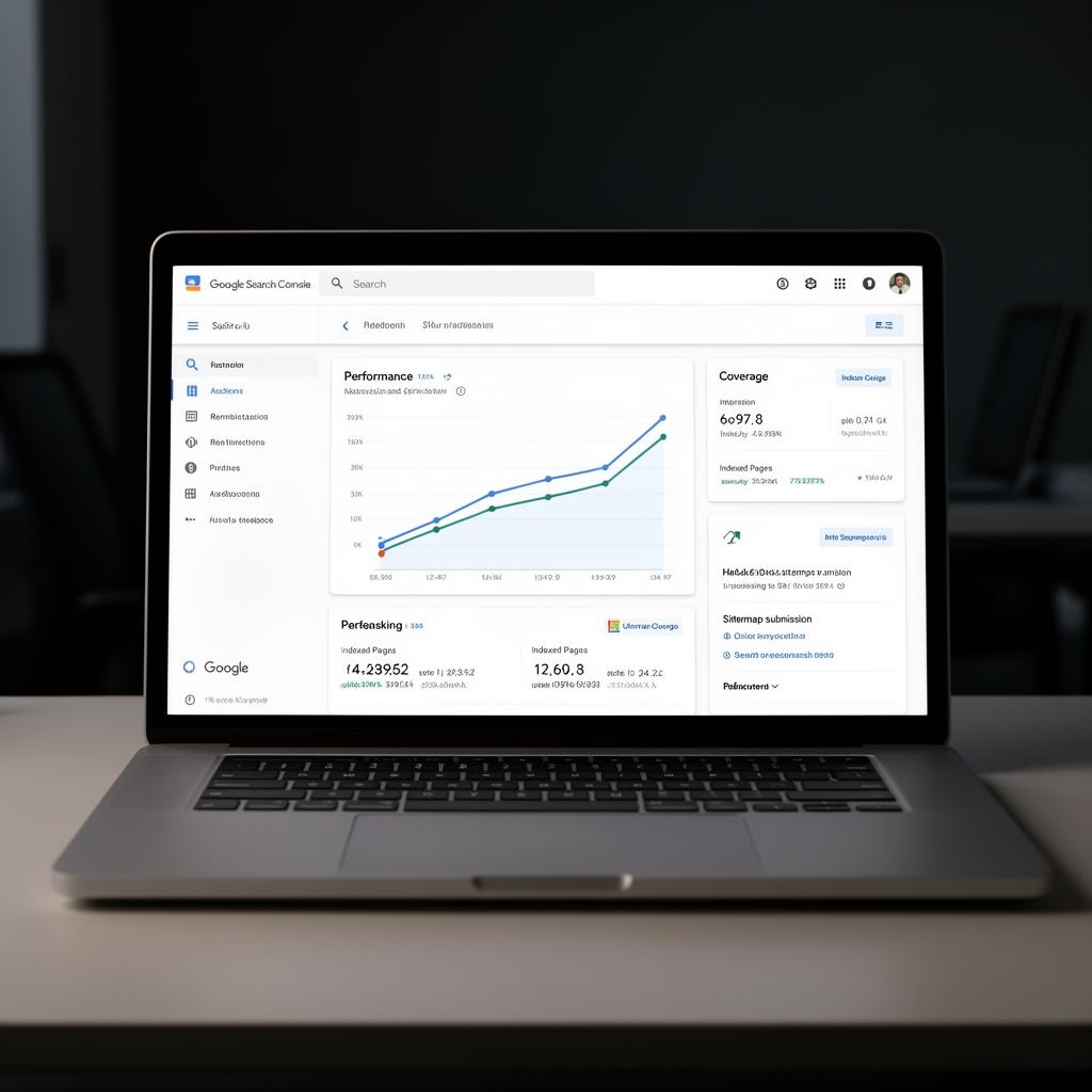 Google Search Console dashboard